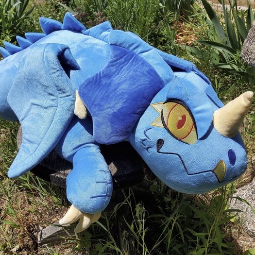 40in Nova the Blue Storm Dragon