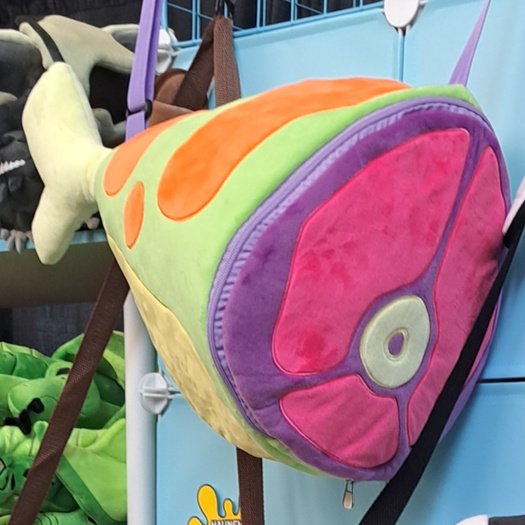 Neon Dino Haunch Bag