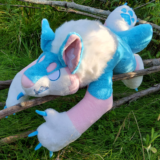 Giant Trans Pride Werewolf