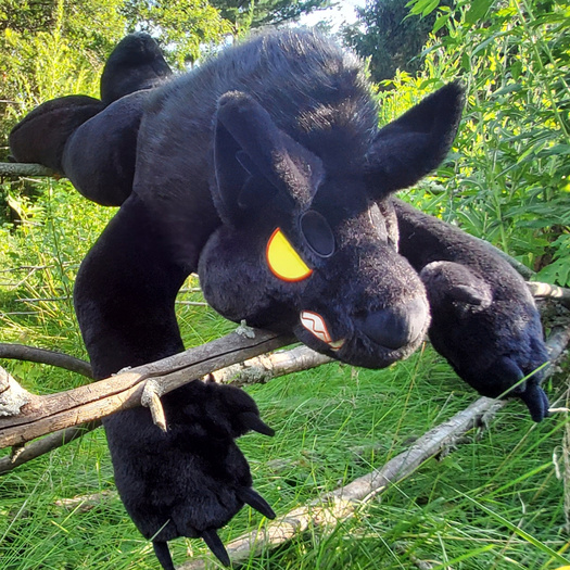 Giant Black Werewolf