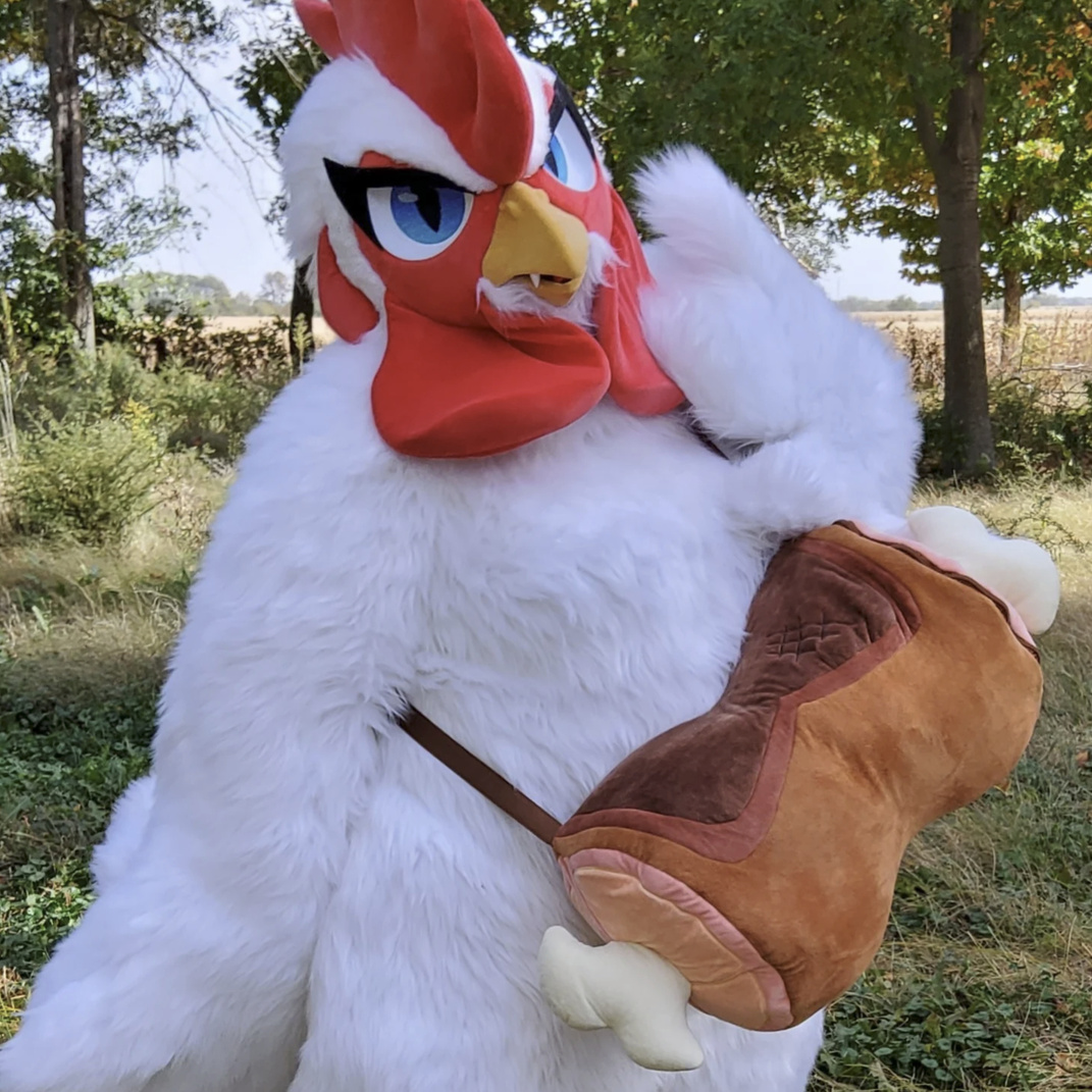 2-Bone Meat Bag in use