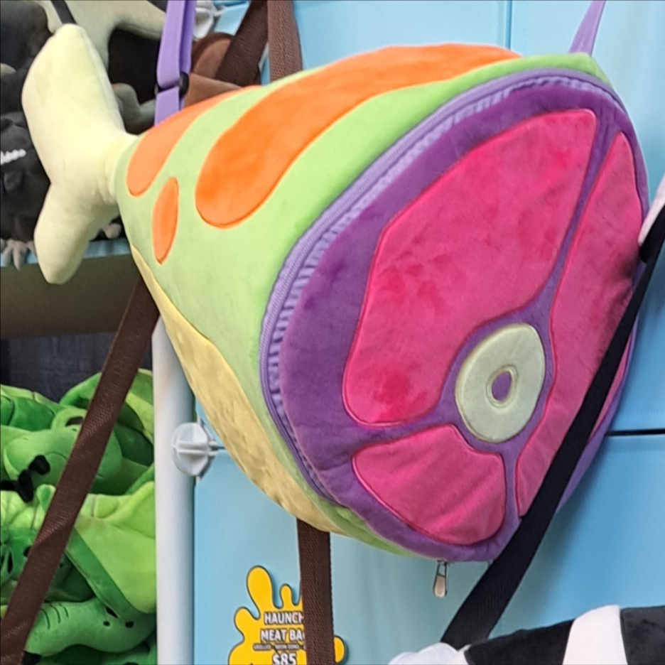 Neon Dino Haunch Bag