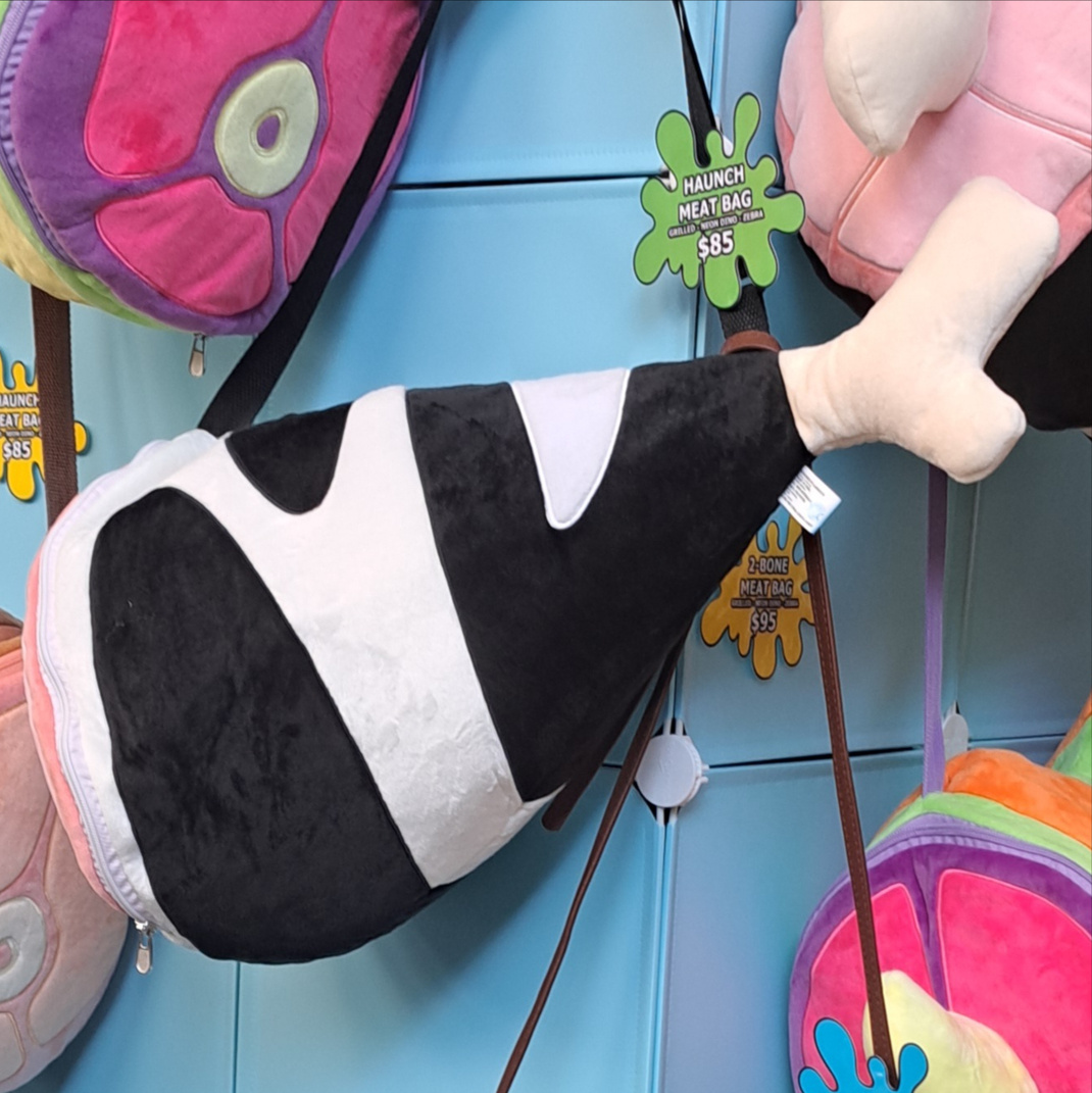Zebra Haunch Bag