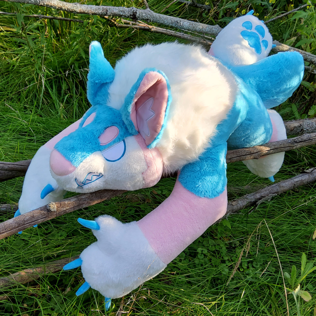 Giant Trans Pride Werewolf